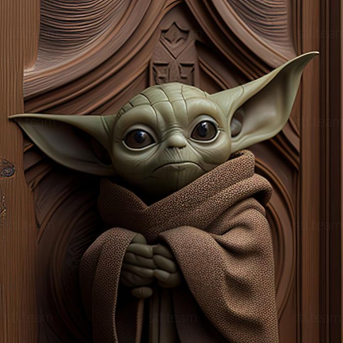 st Baby Yoda from Mandalorian